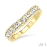 .50CTRDDM 'V' BAND-MILLG YG 14K@11-H*