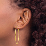 14k 1.20mm Endless Hoop Earring