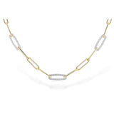 14KT Gold Diamond Necklace