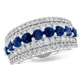 14KT Gold Ladies Sapphire Wedding Ring