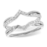14KT Gold Ladies Diamond Wrap/Guard