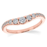 14KT Gold Ladies Diamond Wrap/Guard