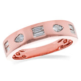 14KT Gold Ladies Diamond Wedding Ring