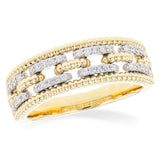 14KT Gold Ladies Diamond Wedding Ring