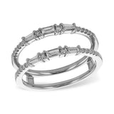 14KT Gold Ladies Diamond Wrap/Guard