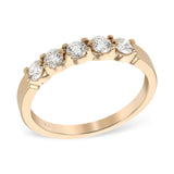 14KT Gold Ladies Diamond Wedding Ring