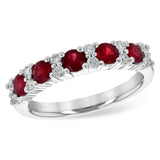 14KT Gold Ladies Ruby Wedding Ring
