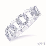 Curb & Cuban Diamond Fashion Ring