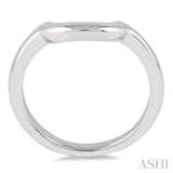 Shadow Band in 14K White Gold