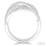 1/2 Ctw Diamond Fashion Band in 14K White Gold