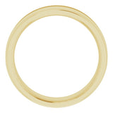 14K Yellow 3/8 CTW Natural Diamond Band