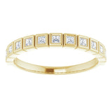 14K Yellow 1/3 CTW Natural Diamond Anniversary Band