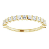 14K Yellow 1/2 CTW Natural Diamond Anniversary Band