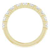 14K Yellow 1 CTW Natural Diamond Anniversary Band