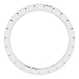Platinum 1/3 CTW Natural Diamond Eternity Band Size 7