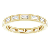 14K Yellow 1/2 CTW Diamond Eternity Band