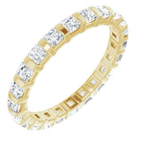 14K Yellow 1 1/8 CTW Natural Diamond Eternity Band Size 5