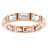 14K Rose 1 CTW Diamond Eternity Band