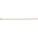 18K Yellow 7 CTW Natural Diamond Line 7 1/4" Bracelet
