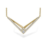 14KT Gold Diamond Necklace