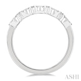 1/2 ctw 5-Stone Lovebright Round Cut Diamond Ring in 14K White Gold