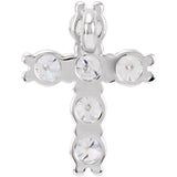 14K White 1/3 CTW Lab-Grown Diamond Pendant