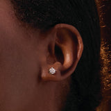 14K Rose Gold 5/8 CTW Lab-Grown Diamond Stud Earrings