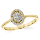 14KT Gold Ladies Diamond Ring