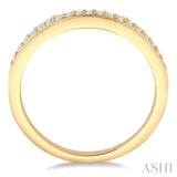 1/6 Ctw Round Cut Diamond Wedding Band in 14K Yellow Gold