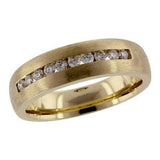 14Kt Gold Mens Wedding Ring