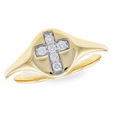 14Kt Gold Ladies Diamond Ring